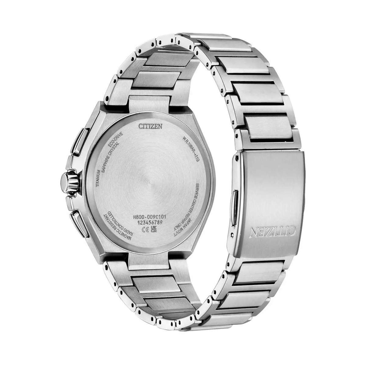 ZEGAREK CITIZEN RADIO CONTROLLED SUPER TITANIUM CHRONOGRAPH