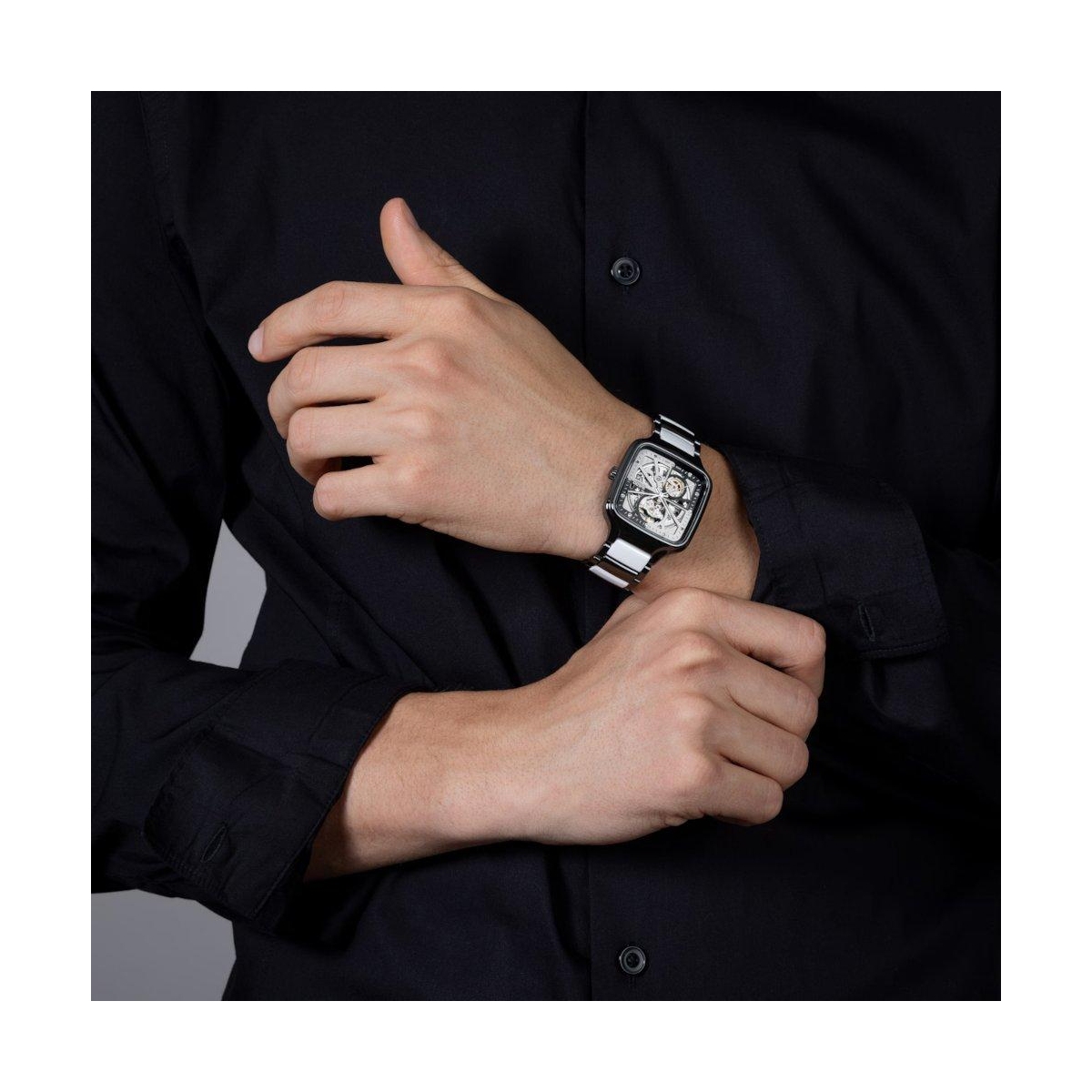 ZEGAREK RADO TRUE SQUARE AUTOMATIC OPEN HEART DIAMONDS LIMITED EDITION