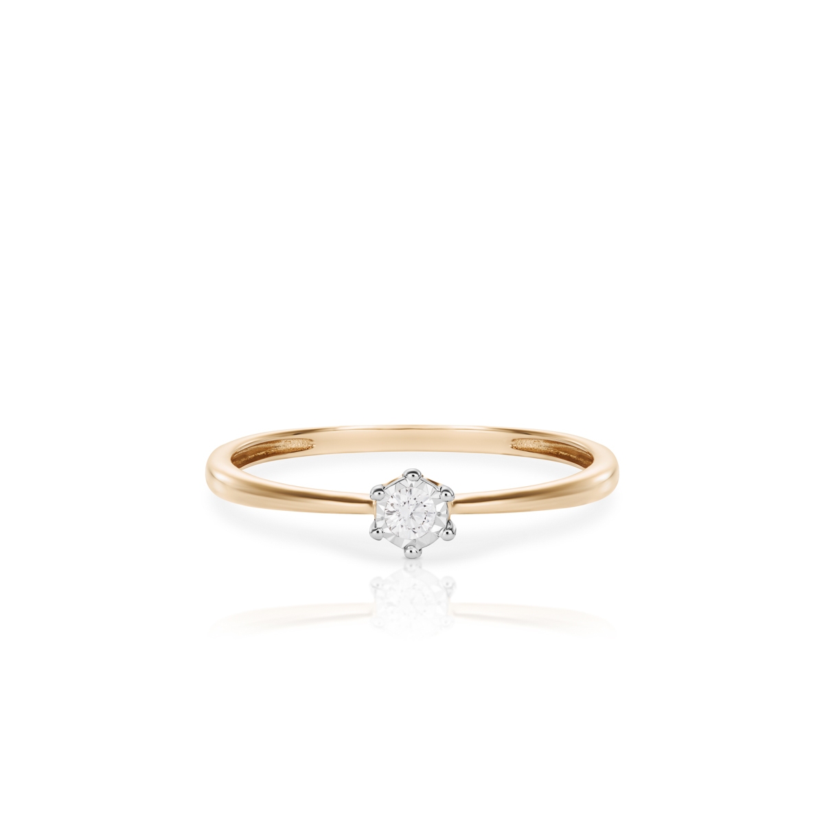 Pierścionek złoty W.KRUK