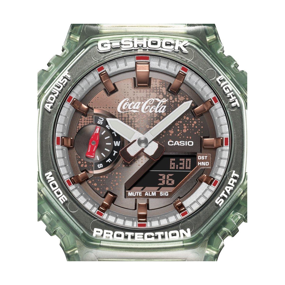 ZEGAREK G-SHOCK ANALOG-DIGITAL 2100 SERIES COCA-COLA EDITION