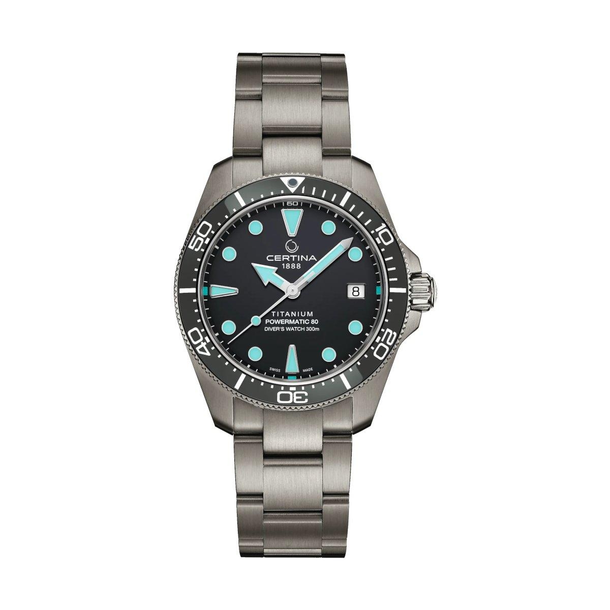 ZEGAREK CERTINA DS ACTION DIVER 38MM TITANIUM