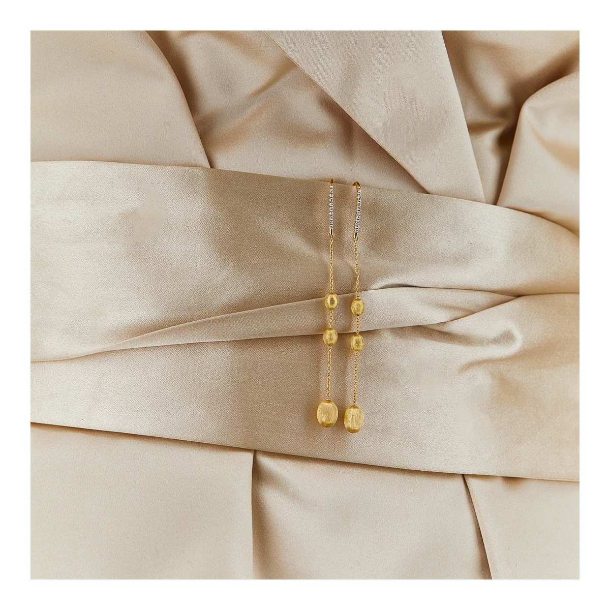 Kolczyki złote Nanis