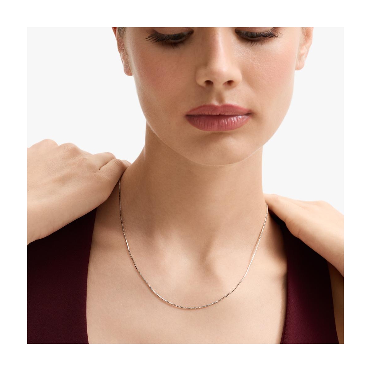 Łańcuszek srebrny cardano