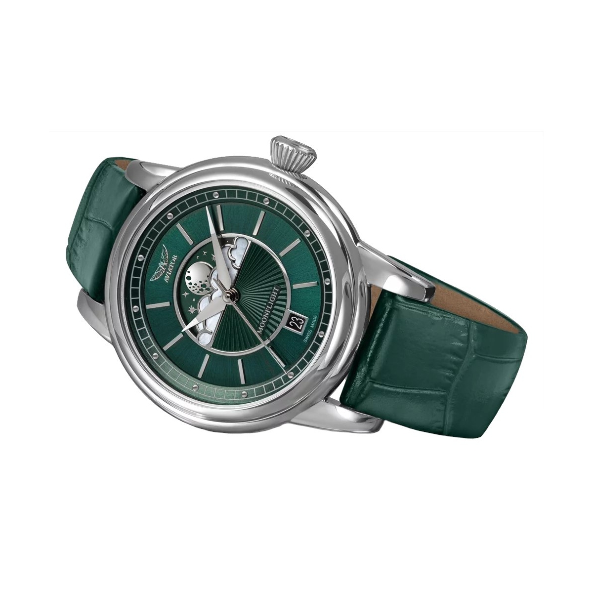 ZEGAREK AVIATOR DOUGLAS MOONFLIGHT