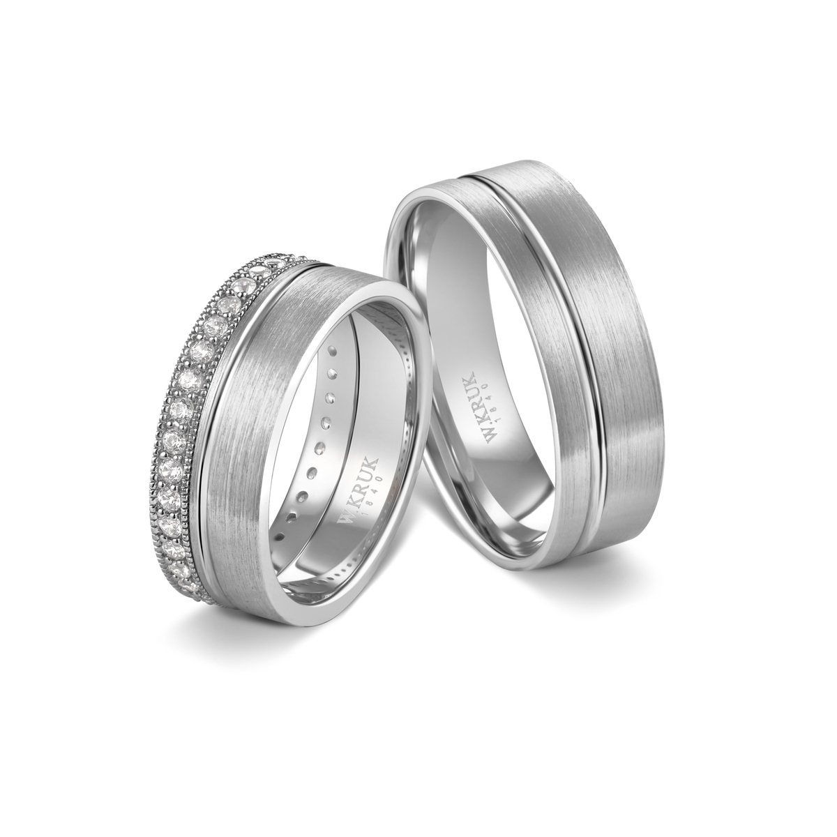 Obrączka srebrna SAVA męska