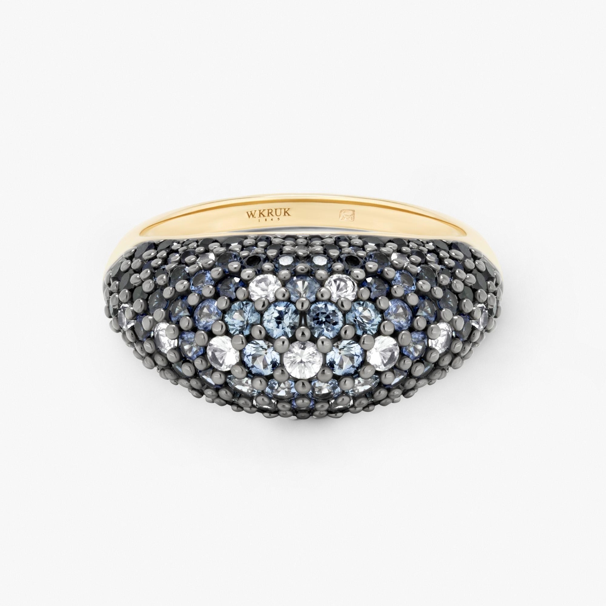 Pierścionek złoty Lunapark