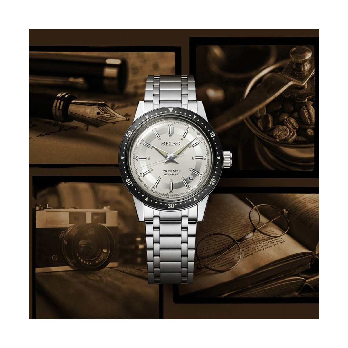 ZEGAREK SEIKO PRESAGE STYLE 60''S AUTOMATIC 60TH ANNIVERSARY LIMITED EDITION