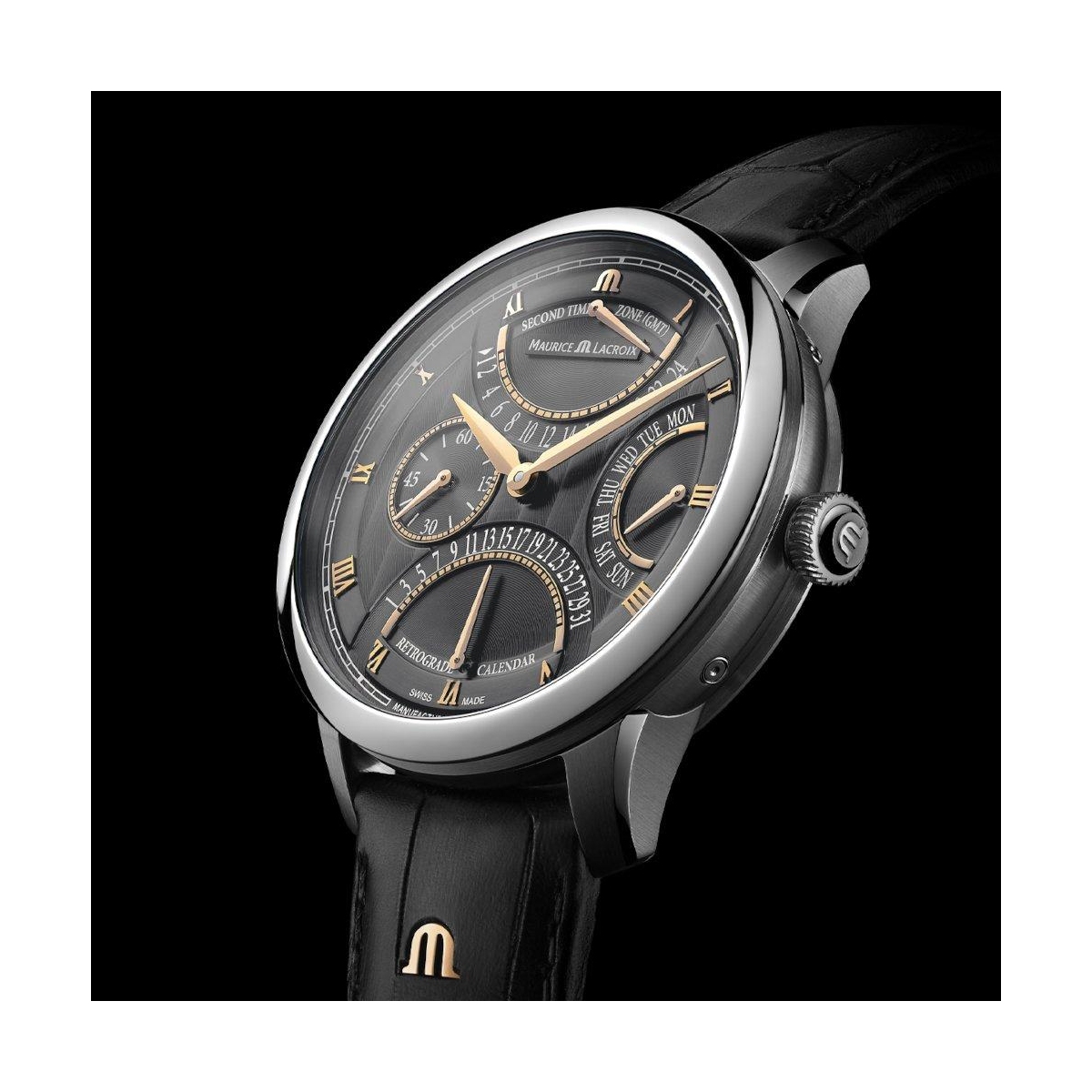 ZEGAREK MAURICE LACROIX MASTERPIECE TRIPLE RETROGRADE