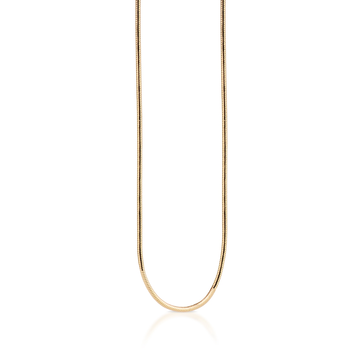 Łańcuszek złoty żmijka