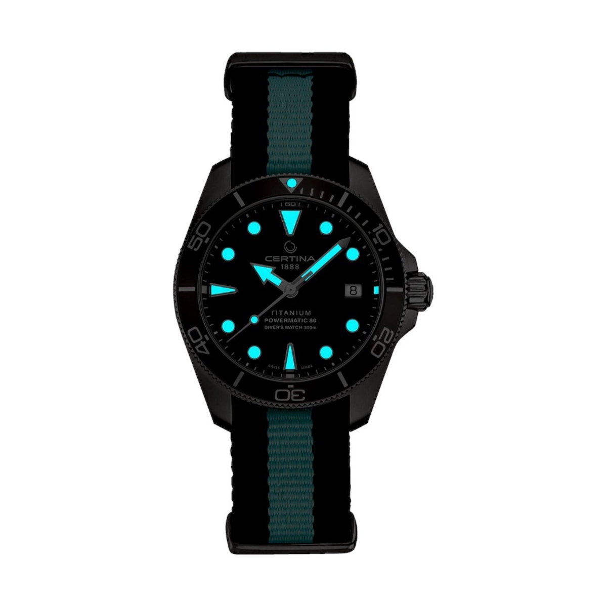 ZEGAREK CERTINA DS ACTION DIVER 38mm Powermatic 80