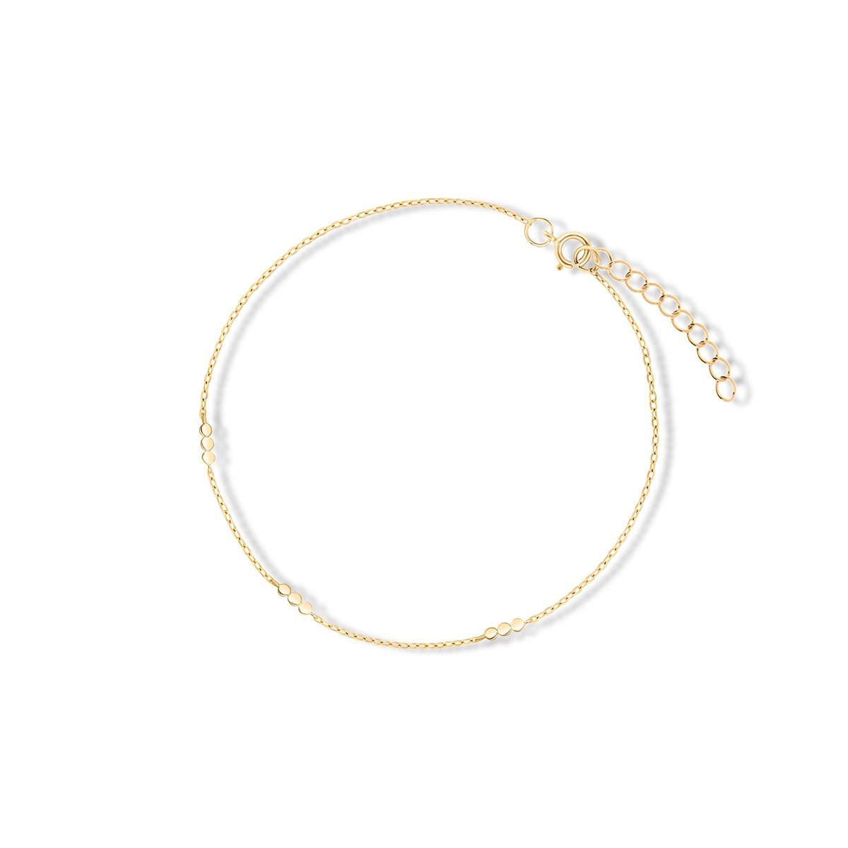 Bransoleta srebrna pozłacana