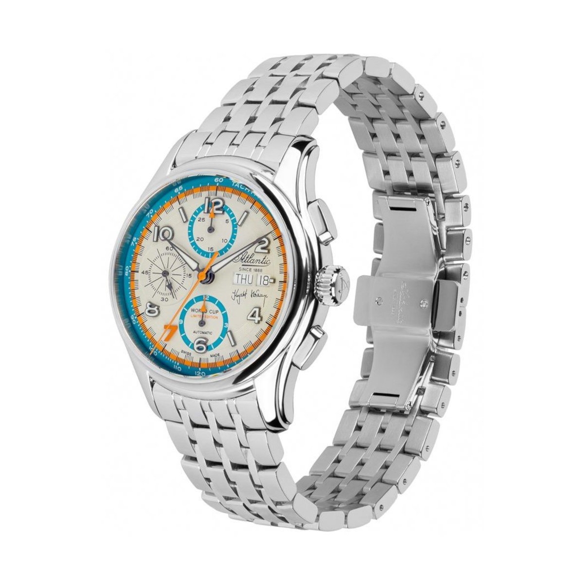 ZEGAREK ATLANTIC WORLDMASTER WORLD CUP KRZYSZTOF HOŁOWCZYC LIMITED EDITION