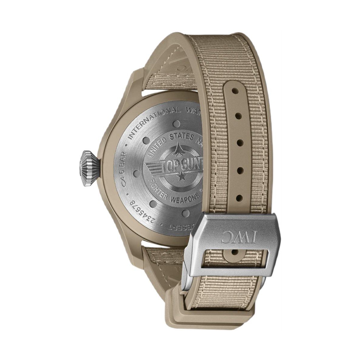 ZEGAREK IWC SCHAFFHAUSEN BIG PILOT'S TOP GUN MOJAVE DESERT