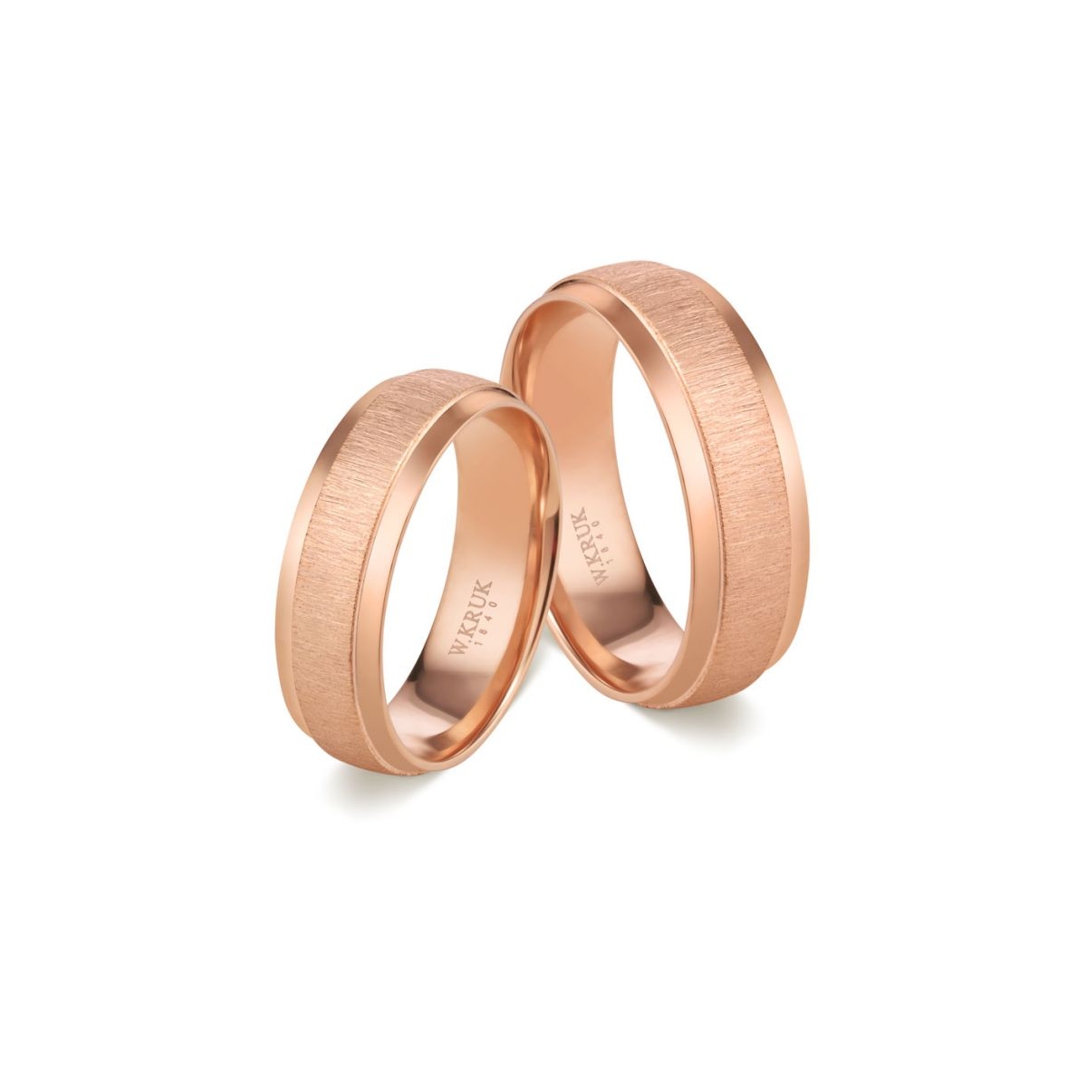 Obrączka złota ASPETTA męska