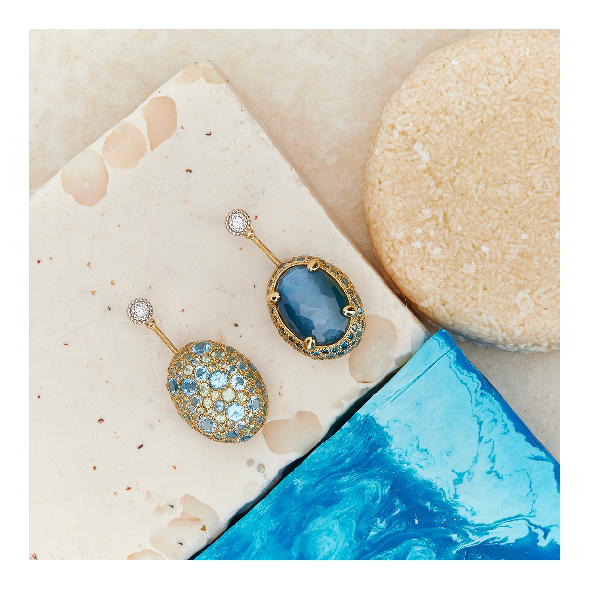 Kolczyki złote Nanis