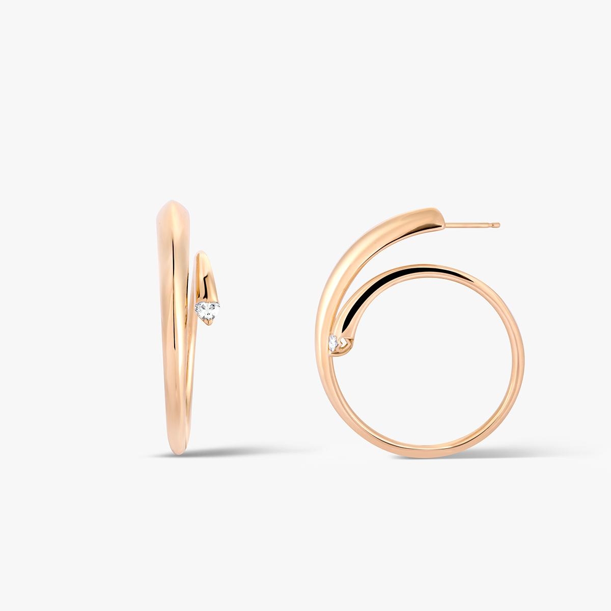 Kolczyki złote Recarlo