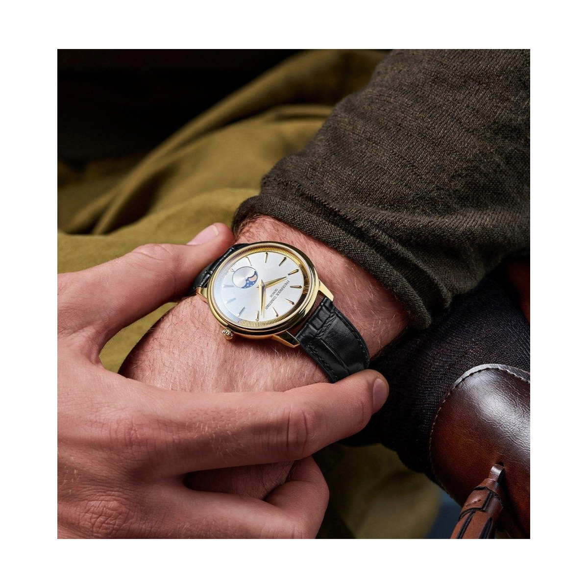 ZEGAREK FREDERIQUE CONSTANT CLASSICS MONETA MOONPHASE