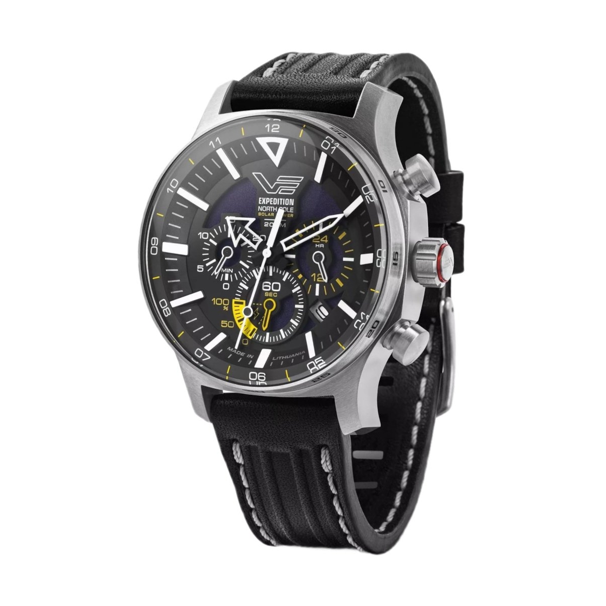 ZEGAREK VOSTOK EUROPE EXPEDITION NORTH POLE 1 POLAR POPPY SOLAR