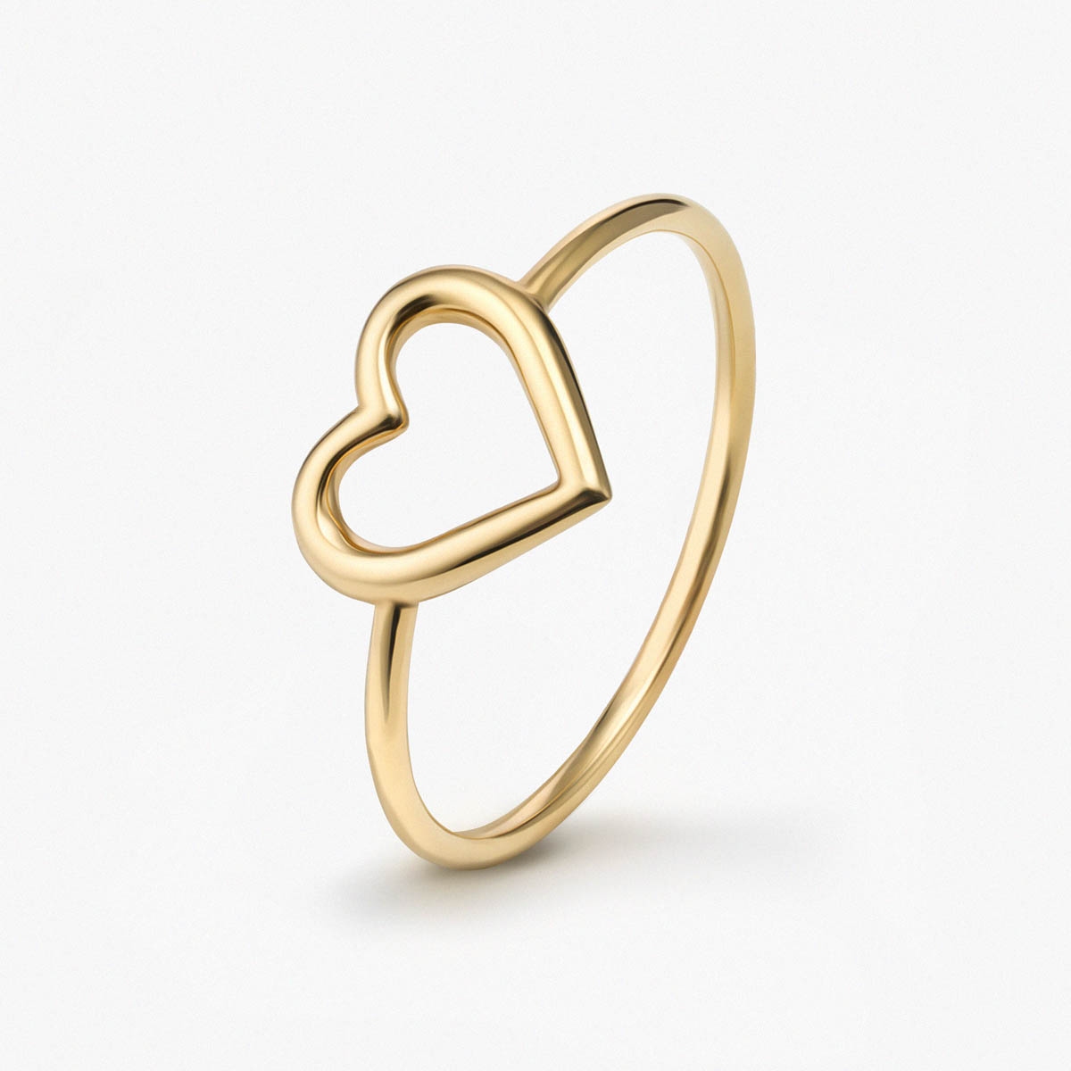Pierścionek złoty Czułość