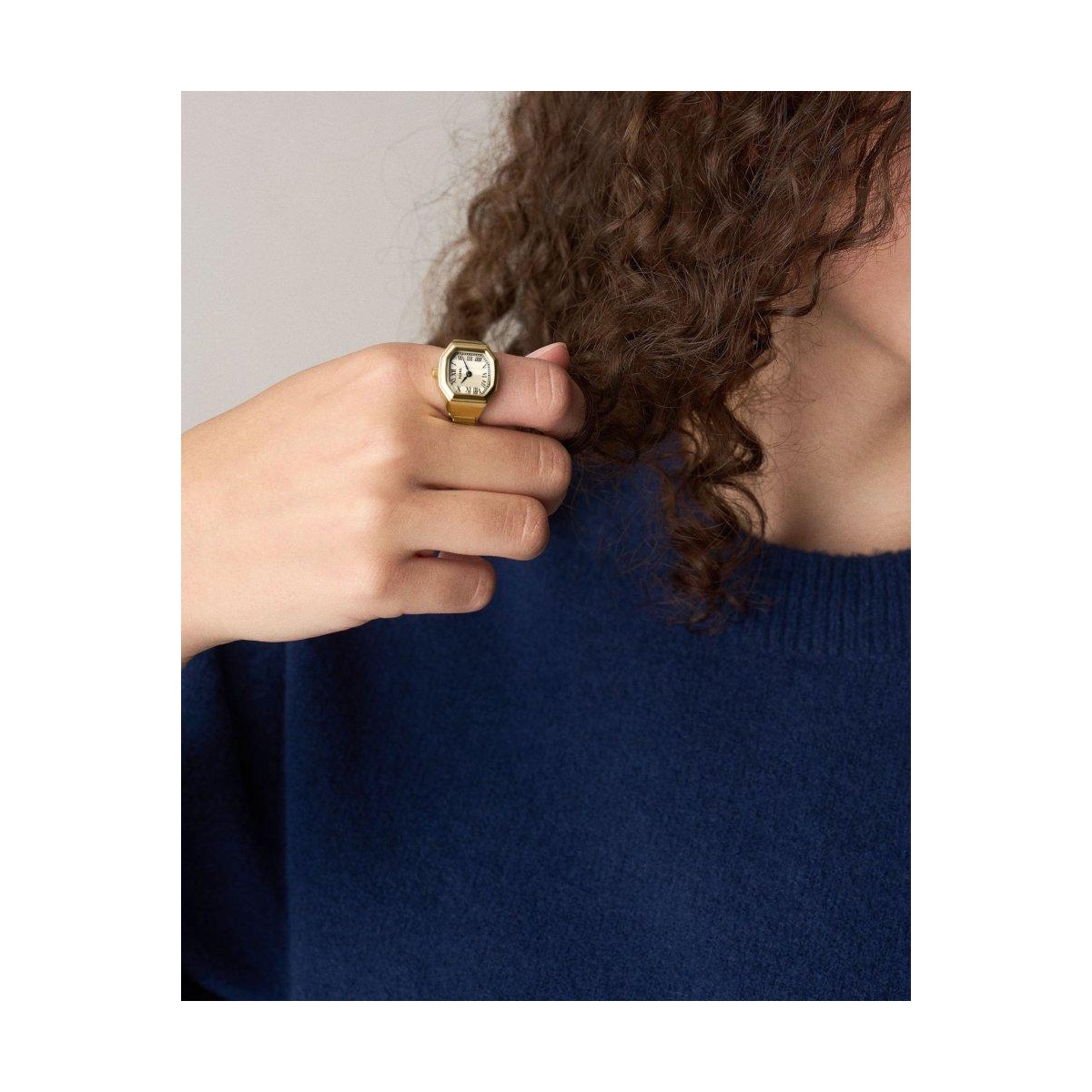 ZEGAREK FOSSIL HARLOW WATCH RING