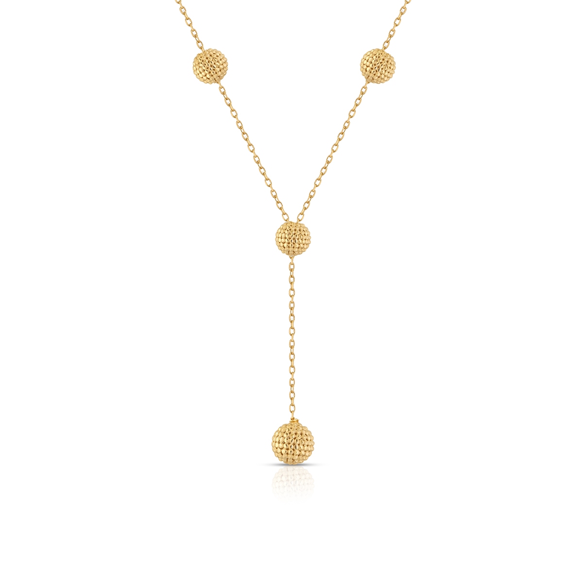 Naszyjnik srebrny pozłacany