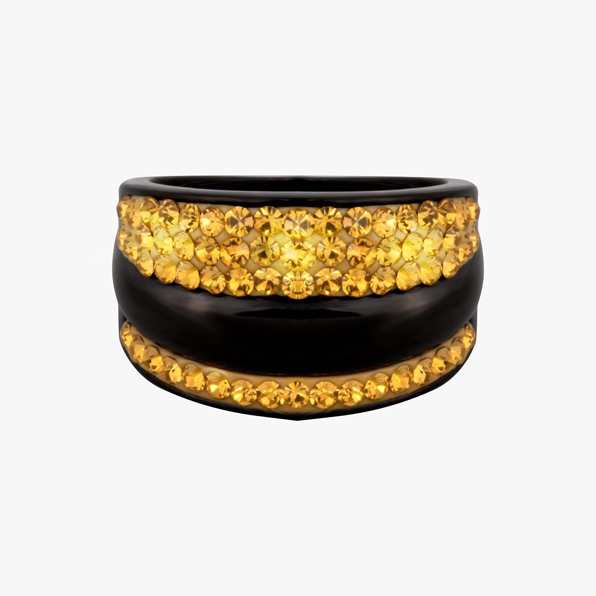 Pierścionek Golden Crystal Picky Pica Vesper