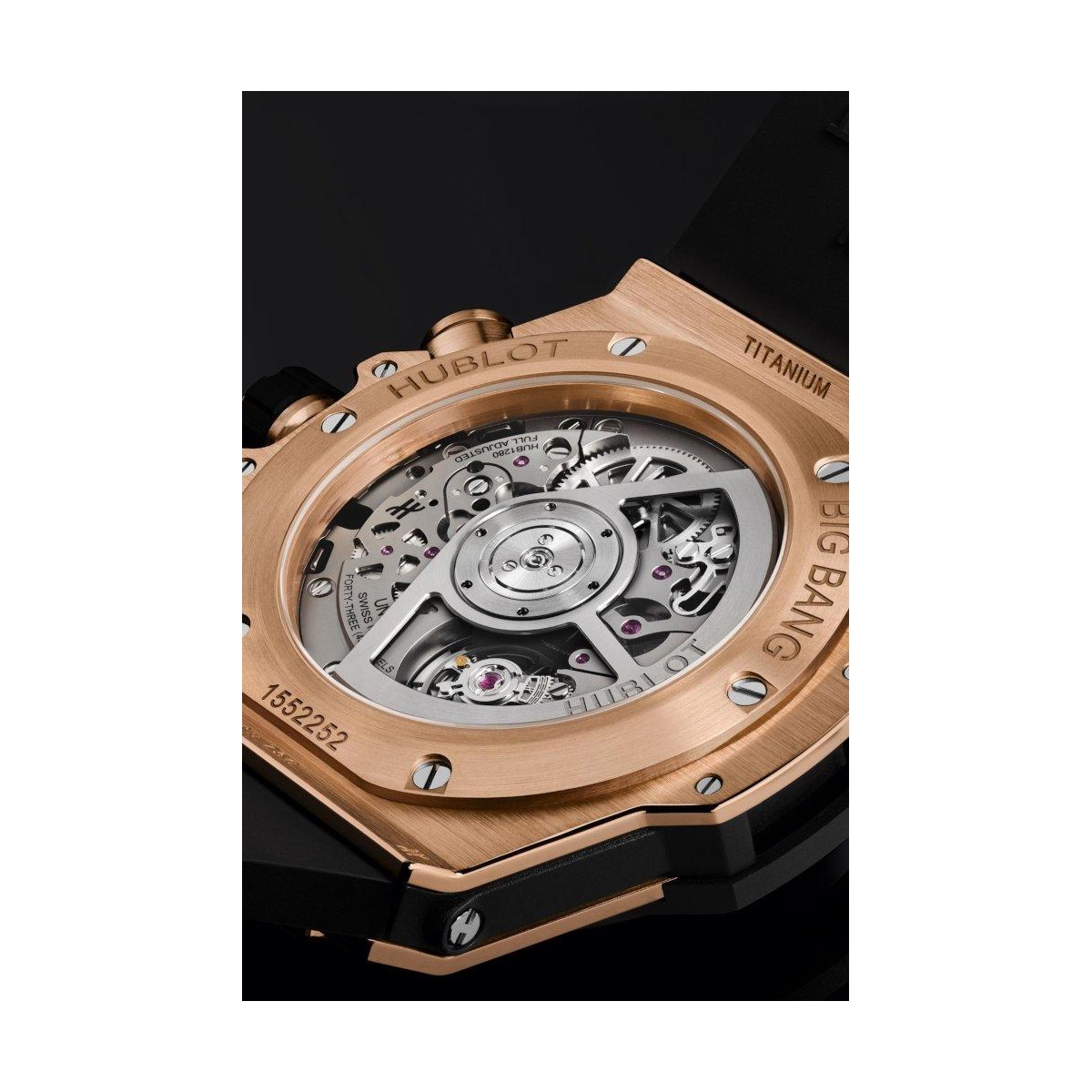 ZEGAREK HUBLOT BIG BANG UNICO KING GOLD CERAMIC