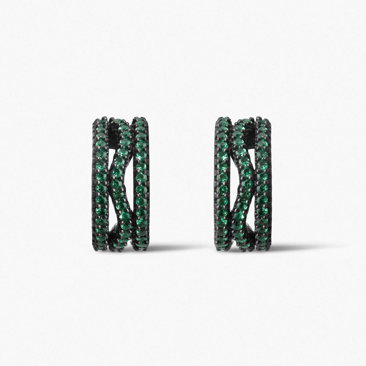 Kolczyki srebrne Meteory