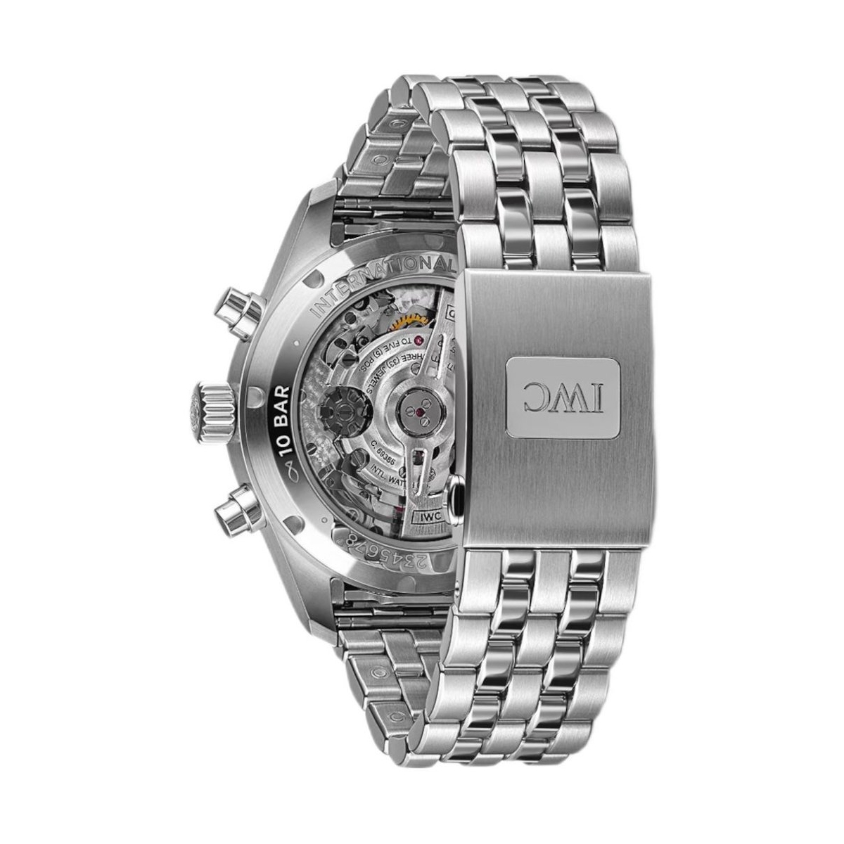 ZEGAREK IWC SCHAFFHAUSEN PILOT'S AUTOMATIC CHRONOGRAPH