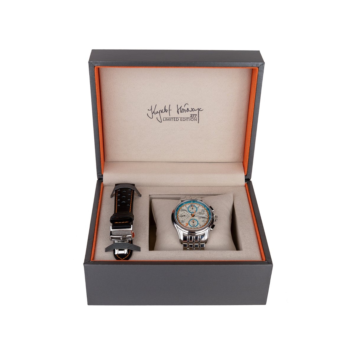 ZEGAREK ATLANTIC WORLDMASTER WORLD CUP KRZYSZTOF HOŁOWCZYC LIMITED EDITION