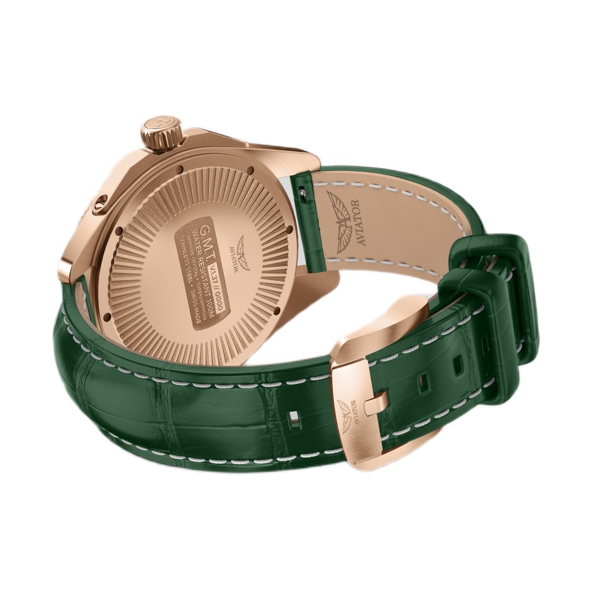 ZEGAREK AVIATOR AIRACOBRA GMT