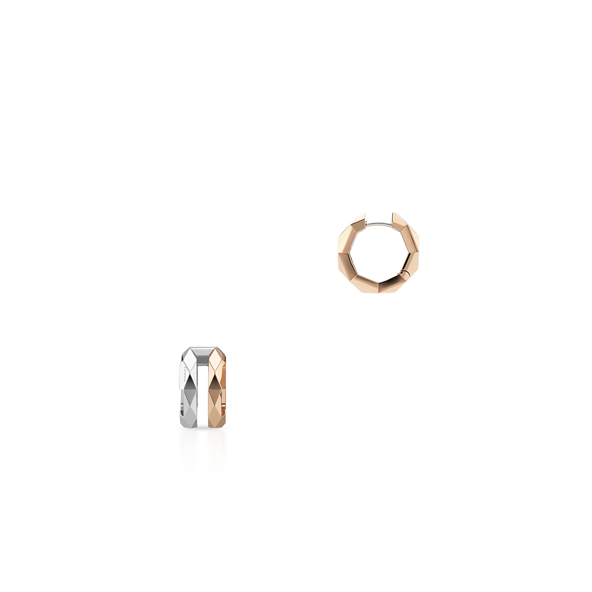 Kolczyki złote GUCCI