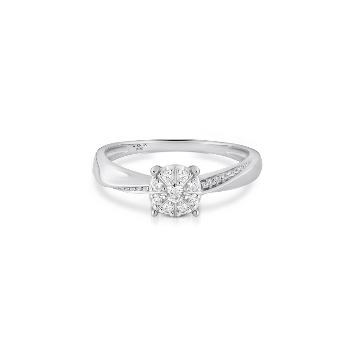 Pierścionek złoty W.KRUK