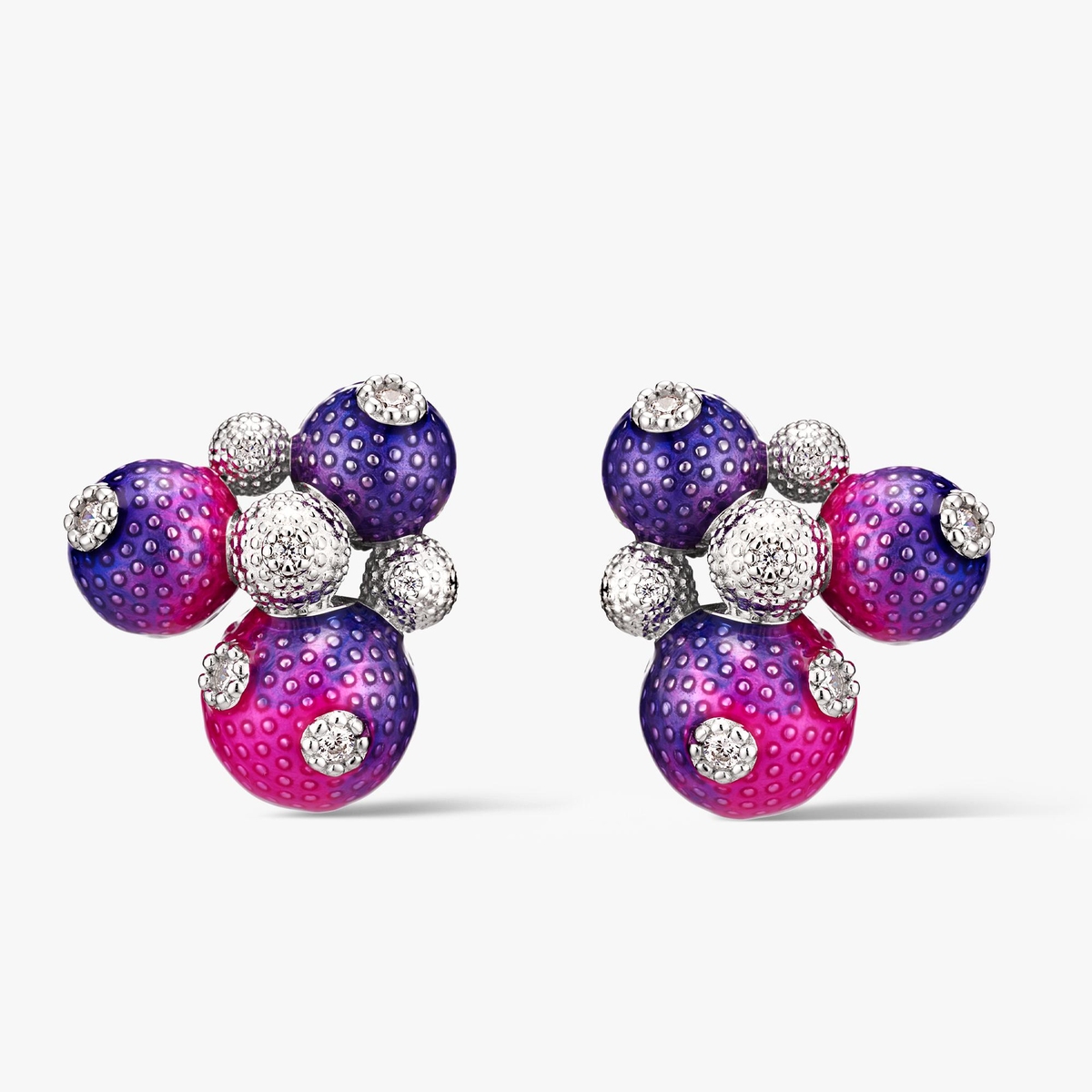 Kolczyki srebrne Imaginarium