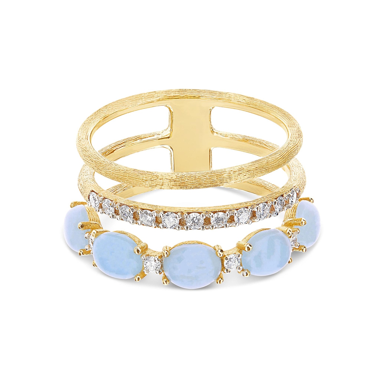 Pierścionek złoty NANIS