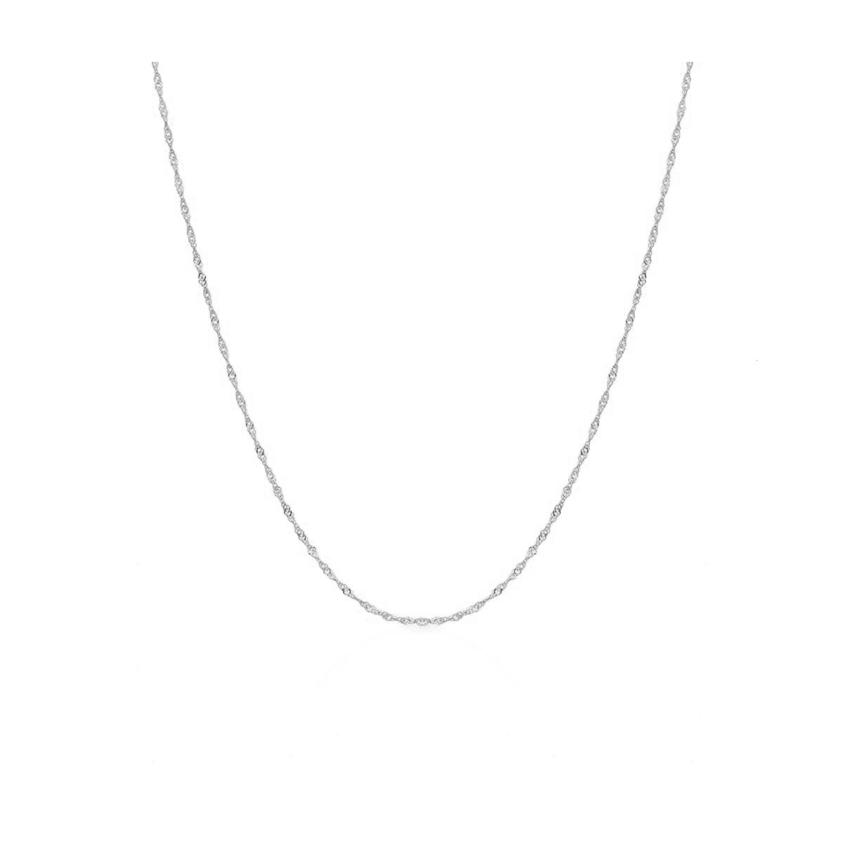 Łańcuszek srebrny singapur