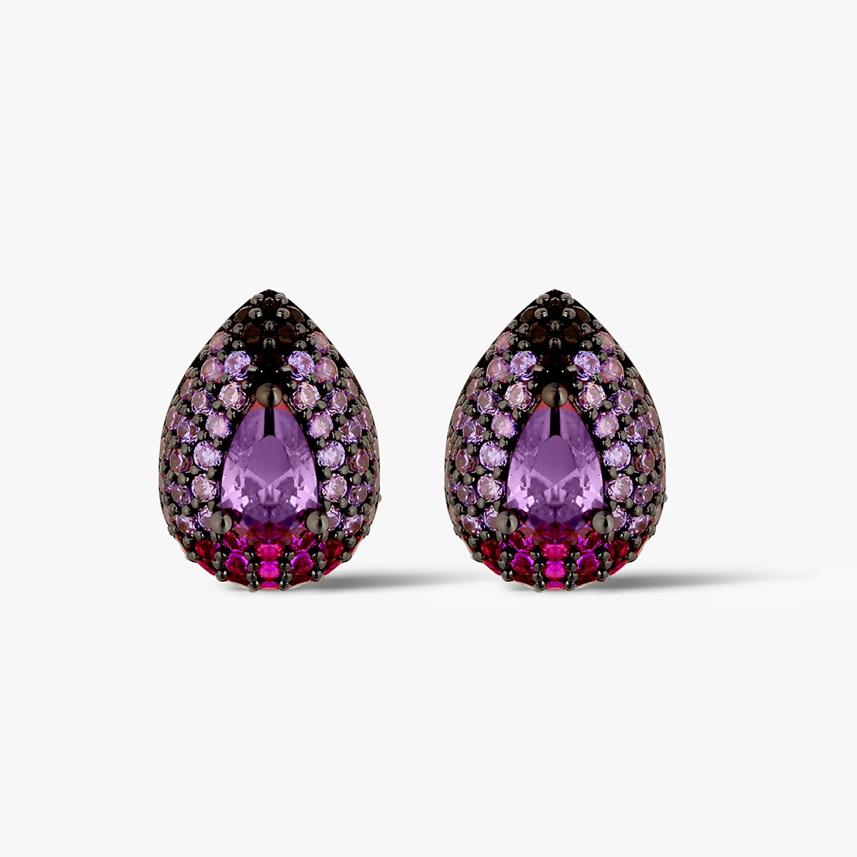 Kolczyki srebrne Meteory