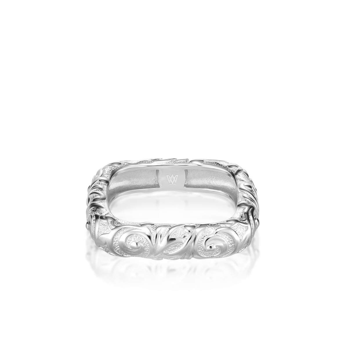 Pierścionek srebrny Baśniowa