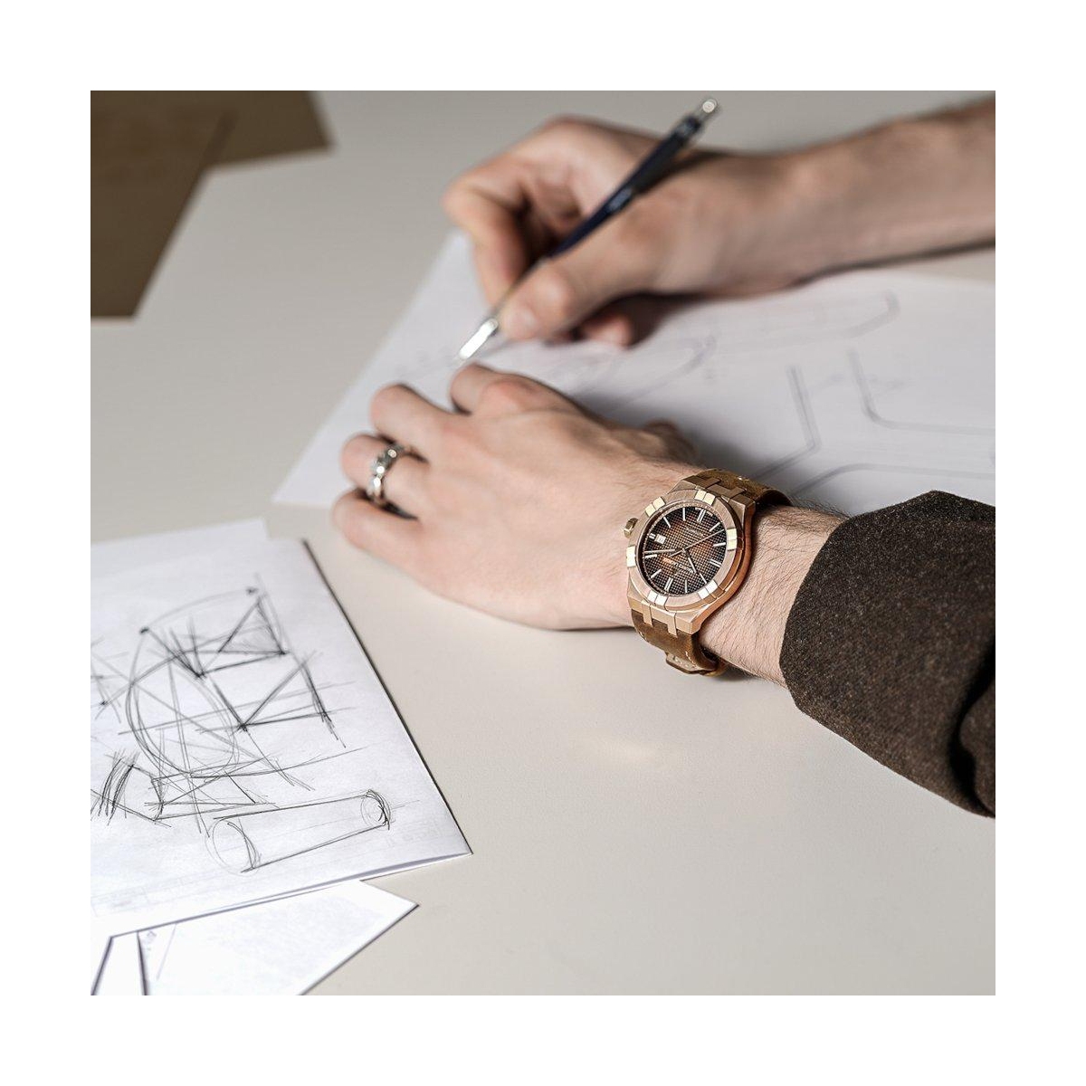 ZEGAREK MAURICE LACROIX AIKON AUTOMATIC BRONZE LIMITED EDITION