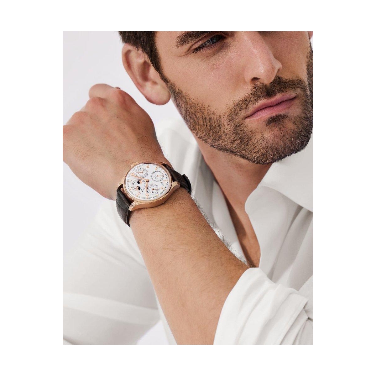 ZEGAREK IWC SCHAFFHAUSEN PORTUGIESER PERPETUAL CALENDAR 44