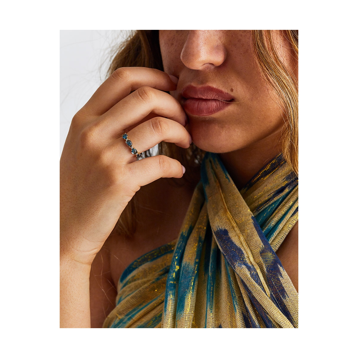 Pierścionek złoty Nanis