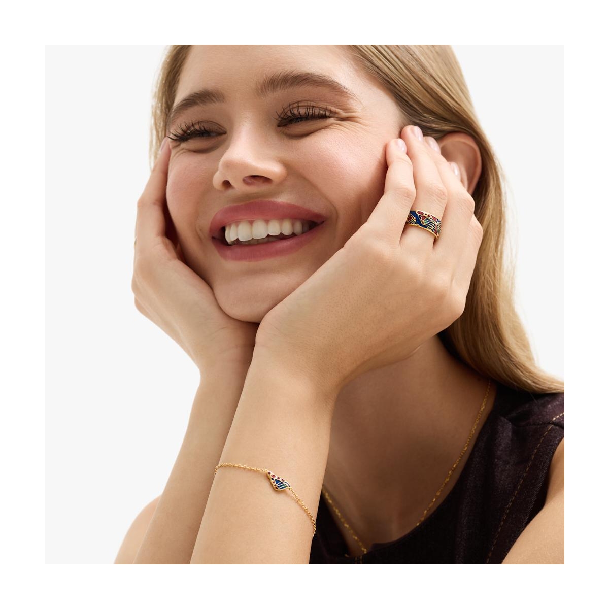 Bransoleta srebrna Imaginarium