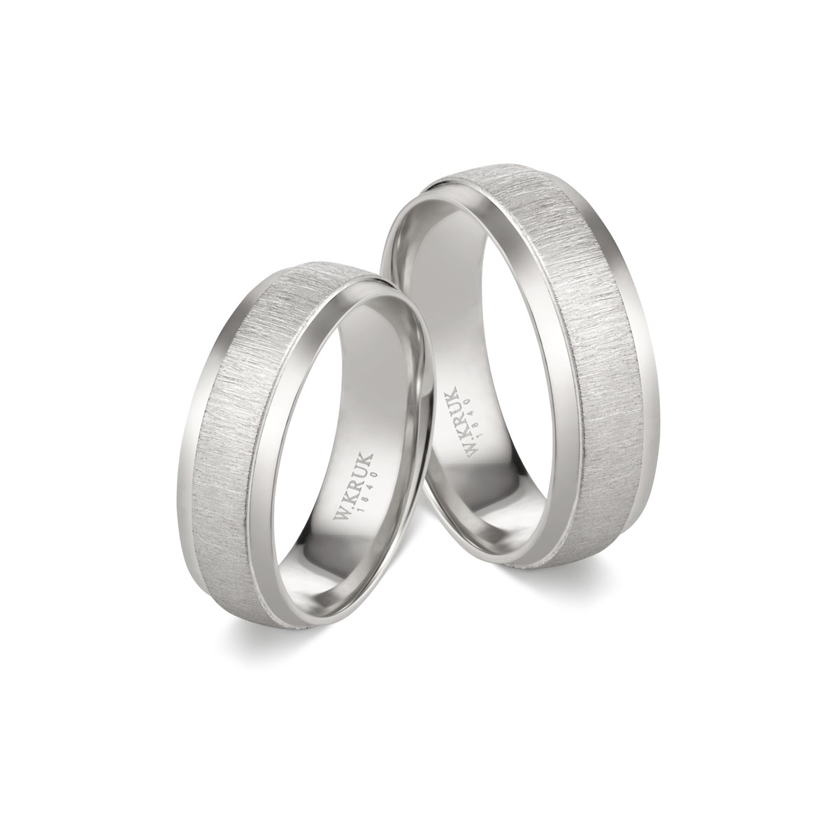 Komplet obrączek złotych ASPETTA