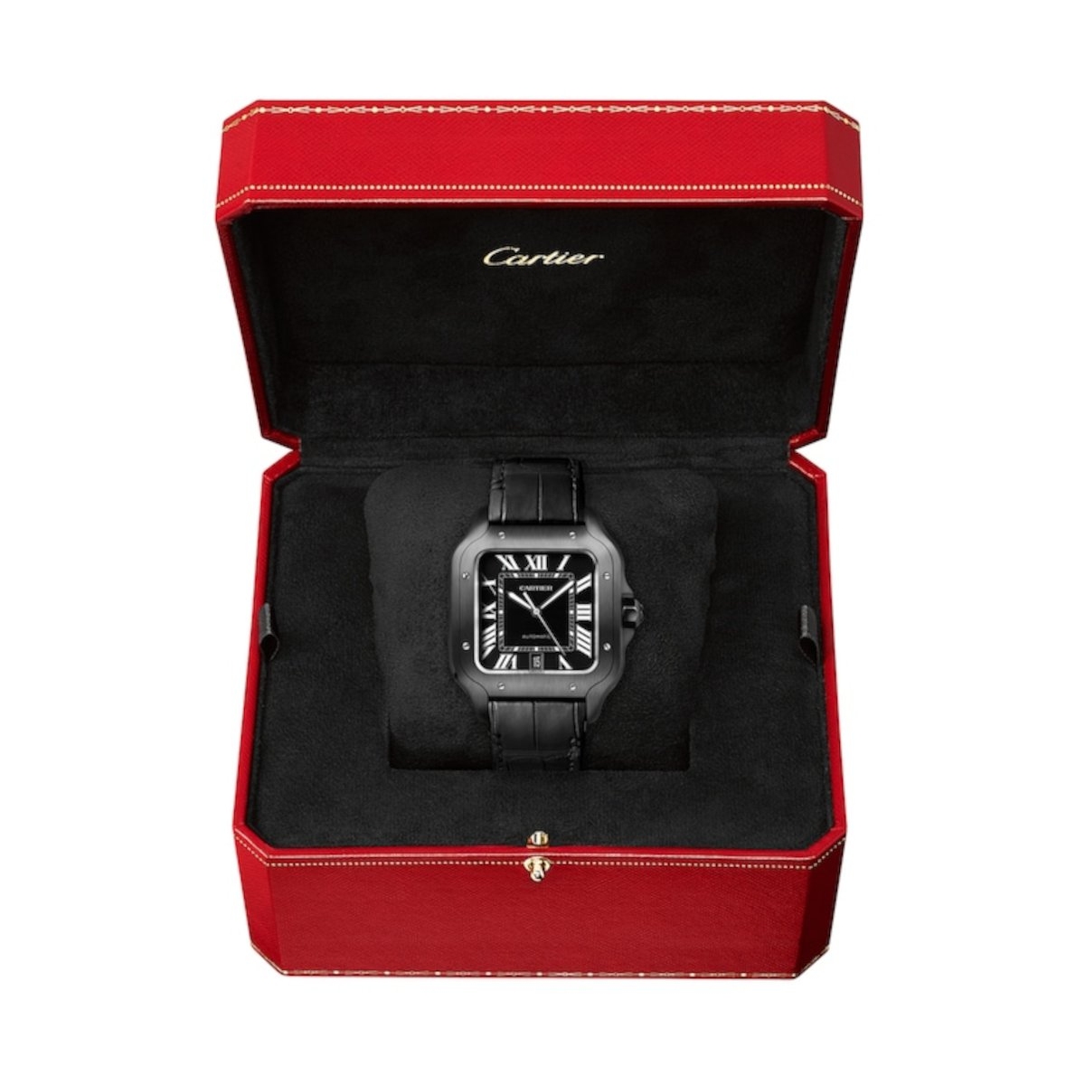 ZEGAREK CARTIER SANTOS DE CARTIER L