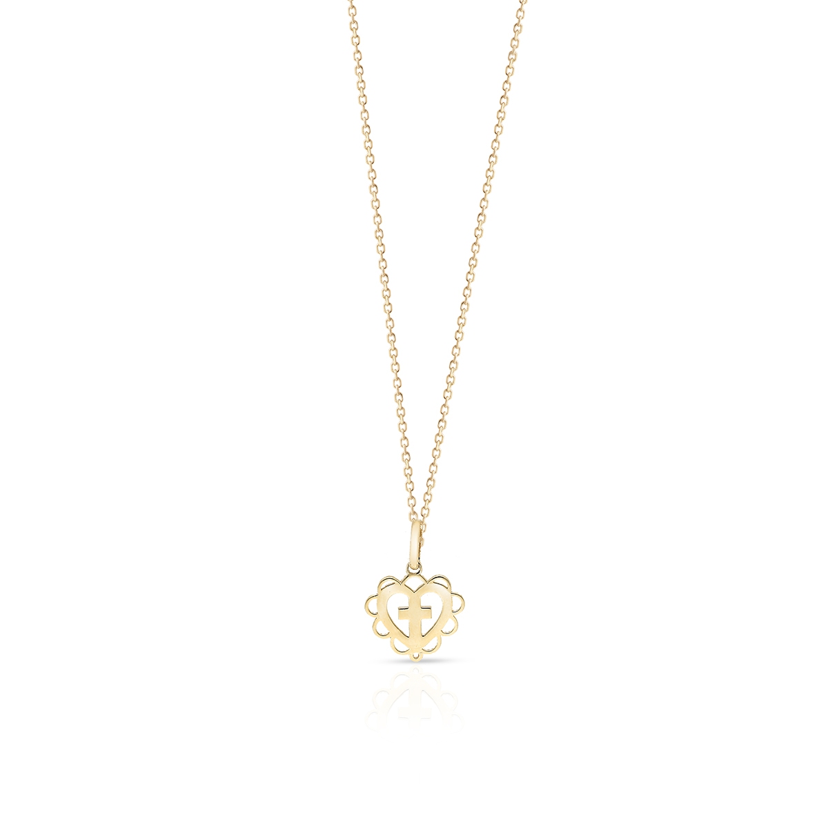 Wisiorek złoty medalik