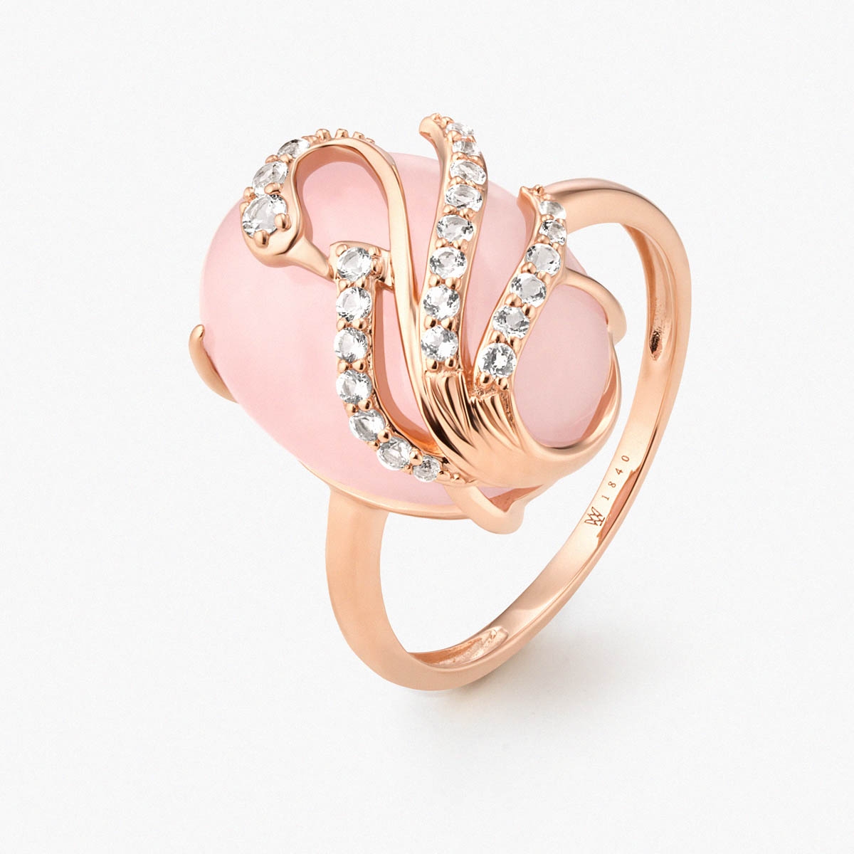 Pierścionek złoty Balerina