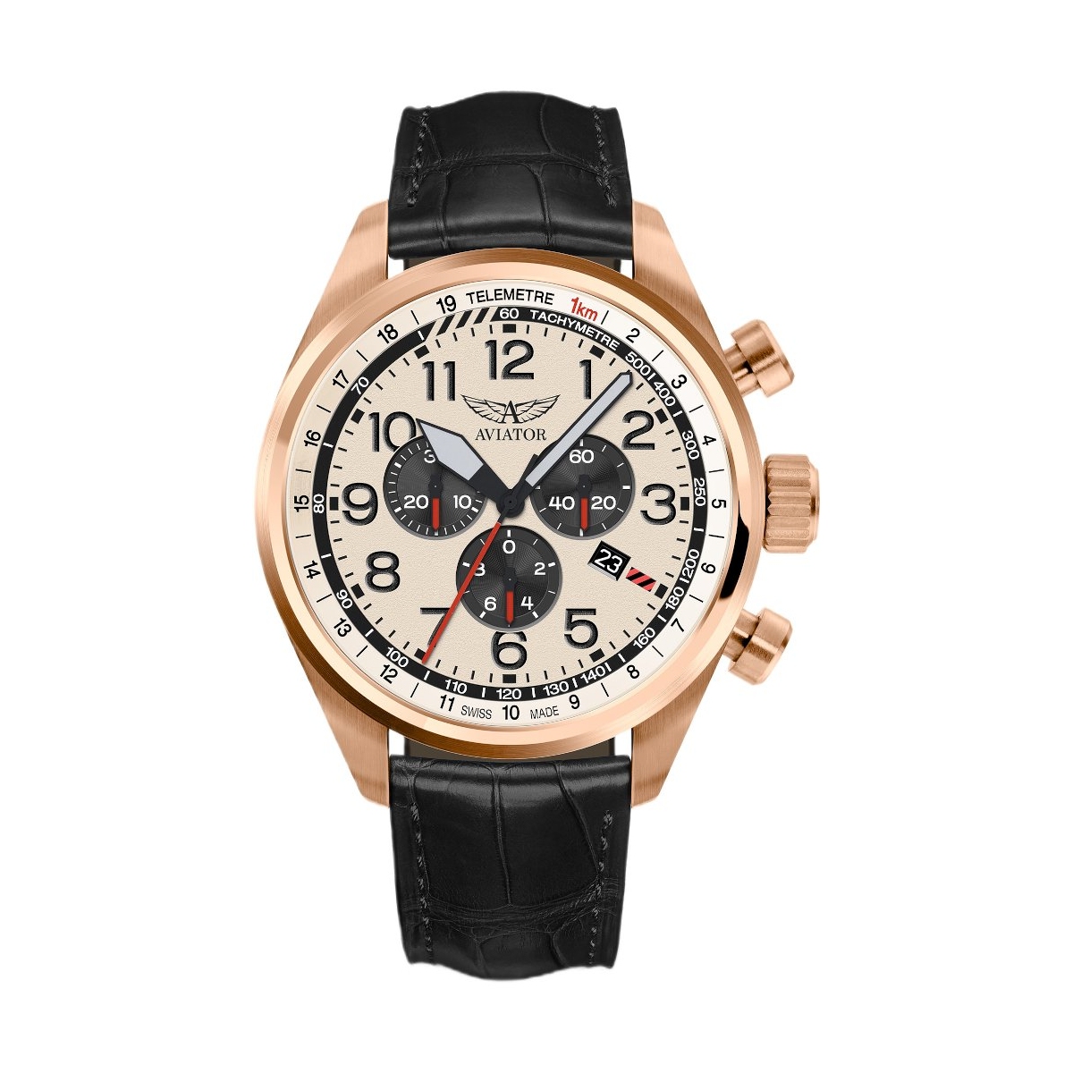 ZEGAREK AVIATOR AIRACOBRA P45 CHRONOGRAPH