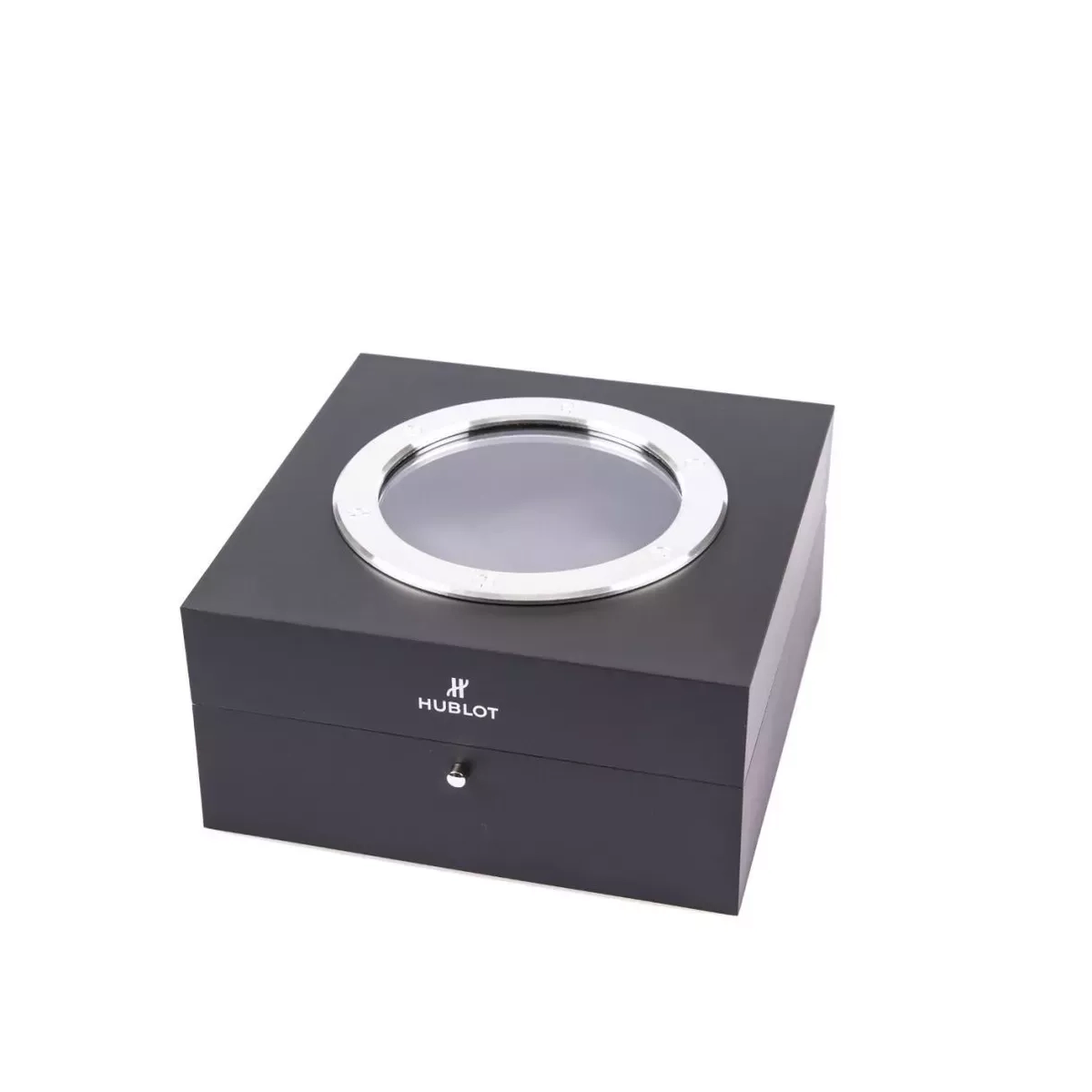 ZEGAREK HUBLOT CLASSIC FUSION TITANIUM SAGE GREEN DIAMONDS