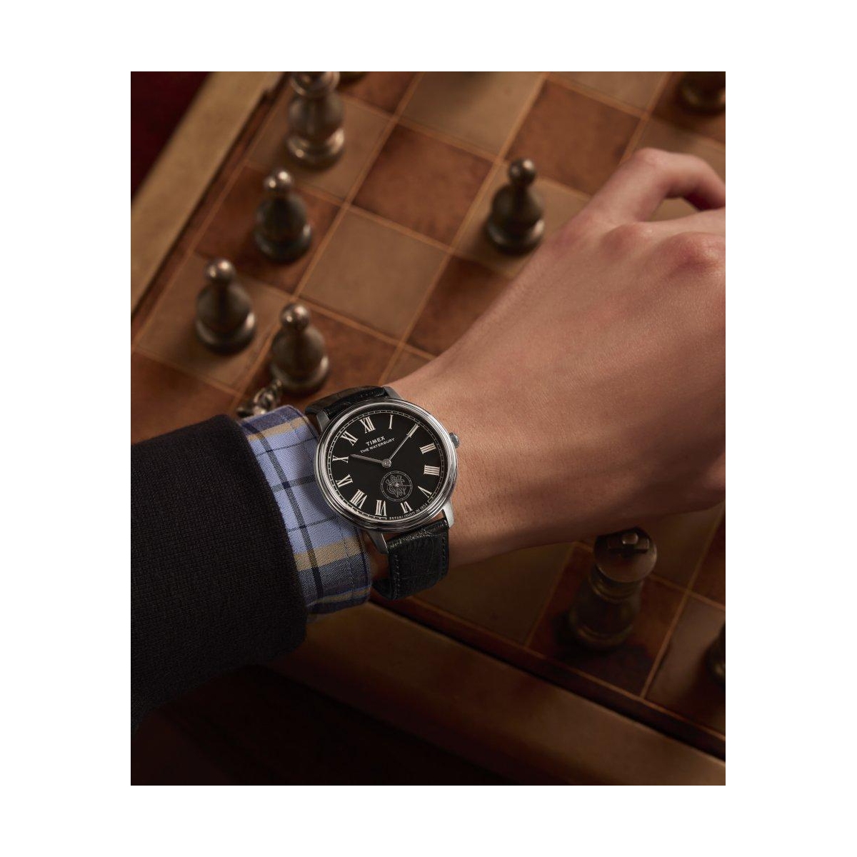 ZEGAREK TIMEX WATERBURY METROPOLITAN SUB-SECOND