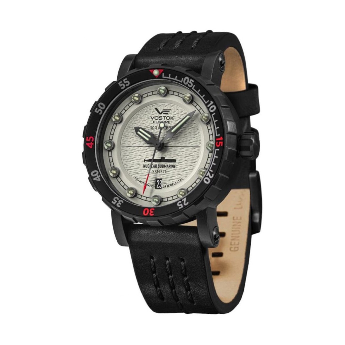 ZEGAREK VOSTOK EUROPE SSN-571 NUCLEAR SUBMARINE AUTOMATIC